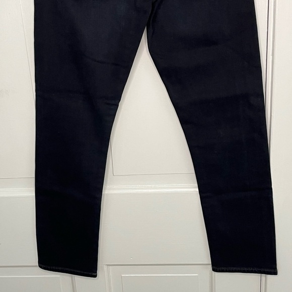 Citizens of Humanity Elsa Mid Rise Slim Crop Wren Washed Black Jeans Womens 24 - Picture 7 of 16